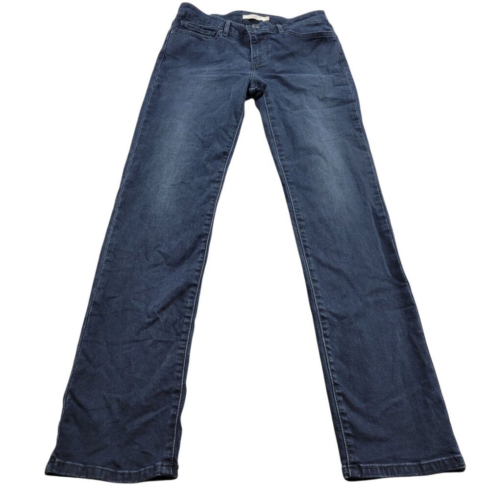 Levis 712 Jeans Womens 30 Blue Slim Denim Dark Wash